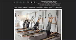 Desktop Screenshot of pilatesstudiofairfield.com